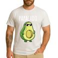 Pregnancy Announcement Shirts Men Dad Papacado Men's Casual T-Shirt White