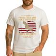 Now He Protects Me USAF Dad Proud Air Force Dad T-Shirt Men's Casual T-Shirt White Now He Protects Me USAF Dad Proud Air Force Dad T-Shirt Men's Casual T-Shirt White