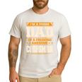 Proud Dad Of Awesome Corpsman Father's Day Men's Casual T-Shirt White