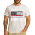 Proud Dad Of a Firefighter Fireman Parent Men's Casual T-Shirt White
