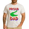 Proud Dad Of A Gator Unique Idea For Fathers Day Men's Casual T-Shirt White