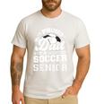 Proud Dad Of A Soccer Ball Senior Class Of 2026 Graduation Men's Casual T-Shirt White Proud Dad Of A Soccer Ball Senior Class Of 2026 Graduation Men's Casual T-Shirt White
