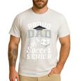 Proud Dad Of a Soccer Senior Class Of 2026 Graduation Men's Casual T-Shirt White