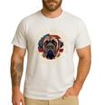 Proud Mastiff Dad American Flag Patriotic Mastiff Dad Men's Casual T-Shirt White Proud Mastiff Dad American Flag Patriotic Mastiff Dad Men's Casual T-Shirt White