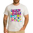 Rad Dad 80s Throwback Men's Casual T-Shirt White