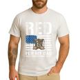 RED Friday For My Dad Military Veteran Deployed Men's Casual T-Shirt White RED Friday For My Dad Military Veteran Deployed Men's Casual T-Shirt White
