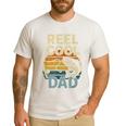 Reel Cool Dad Fathers Day Fishing Outdoors Men's Casual T-Shirt White Reel Cool Dad Fathers Day Fishing Outdoors Men's Casual T-Shirt White