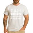 Retired Under New Management See Wife Retirement Men Dad Men's Casual T-Shirt White