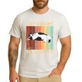 Retro Fat Chonk Dad Tee Cat Daddy To A Fatty Men's Casual T-Shirt White Retro Fat Chonk Dad Tee Cat Daddy To A Fatty Men's Casual T-Shirt White