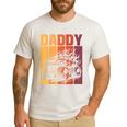 Retro Monster Truck Daddy Matching Family Birthday Party Men's Casual T-Shirt White Retro Monster Truck Daddy Matching Family Birthday Party Men's Casual T-Shirt White