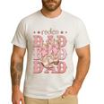 Rodeo Dad Pink Boots Coquette Cow-Girl Birthday Party Men's Casual T-Shirt White