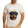 Rottie Dad Rottweiler Dog Men's Casual T-Shirt White