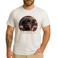 Rottie Dog Mom Dad 'Merica Rottweiler Men's Casual T-Shirt White