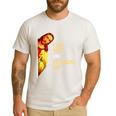 I Saw That I'm Telling Dad Religious Christian Jesus Men's Casual T-Shirt White