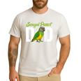 Senegal Parrot Dad Senegal Parrot Owner Senegal Parrot Lover Men's Casual T-Shirt White