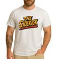 Sidekick Easy Halloween Matching Superhero Costume Dad Mom Men's Casual T-Shirt White
