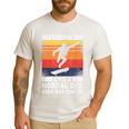 Skateboard Like A Normal Dad Vintage 80S 90S Retro Men's Casual T-Shirt White