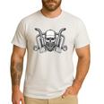 Skeleton Truck Driver Big Trucking Trucker Dad Men's Casual T-Shirt White Skeleton Truck Driver Big Trucking Trucker Dad Men's Casual T-Shirt White