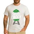 Smoke Daddy Green Egg Pitmaster Dad Tshirt BBQ Grill Men's Casual T-Shirt White