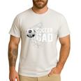 Soccer DAD Football Futbol Parents Goal Men's Casual T-Shirt White