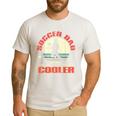 Soccer Dad Player Fan Best For Men Men's Casual T-Shirt White