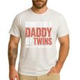 Soon To Be Dad Twins Fatherhood Pregnancy Announcement New D Men's Casual T-Shirt White