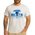 Star Wars Father's Day R2-D2 Dad's R 2 Cool Pun Men's Casual T-Shirt White