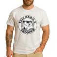 Star Wars Father's Day Stormtrooper This Dad Is A Trooper Circle Men's Casual T-Shirt White
