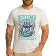 Star Wars The Mandalorian And Grogu Best Dad In The Galaxy Men's Casual T-Shirt White