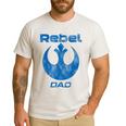 Star Wars Rebel Alliance Matching Family DAD T-Shirt Men's Casual T-Shirt White