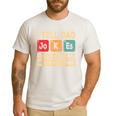 I Tell Dad Jokes Periodically Retro Papa Fathers Day Men Men's Casual T-Shirt White