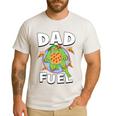 TMNT Michelangelo Dad Fuel Men's Casual T-Shirt White TMNT Michelangelo Dad Fuel Men's Casual T-Shirt White