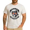 Toilet Destroyer Poop Jokes Dad Humor Poop Diarrhea Men's Casual T-Shirt White
