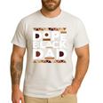 History Month Family Matching Melanin Dope Black Dad Men's Casual T-Shirt White