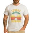 Trophy Husband For Cool Father Or Dad Men's Casual T-Shirt White