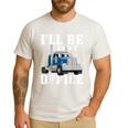 Truck Driver Art For Men Dad Women Trucking CDL Trucker Men's Casual T-Shirt White