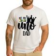 Uno 1st Birthday Dad Men's Casual T-Shirt White Uno 1st Birthday Dad Men's Casual T-Shirt White