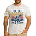 Vintage Doodle Dad Aussie Doodle & Goldendoodle Men's Casual T-Shirt White