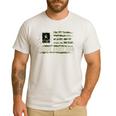 Vintage Proud Army Dad Camo American Flag Veteran Men's Casual T-Shirt White