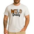 Wild Daddy Zoo Born Two Be Wild B-Day Safari Jungle Animal Men's Casual T-Shirt White