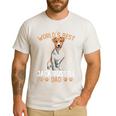 World´s Best Jack Russell Terrier Dad Dog Owner Men Men's Casual T-Shirt White