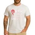 WOW Dad Like a Normal Dad Way More Awesome Tee T-Shirt Men's Casual T-Shirt White
