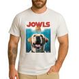 Yellow Lab Jowls Top Labrador Retriever Dog Mom Dad Men's Casual T-Shirt White