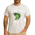 Youth Boy My Lucky Fishing-Shirt Bass Fish Dad Men's Casual T-Shirt White Youth Boy My Lucky Fishing-Shirt Bass Fish Dad Men's Casual T-Shirt White