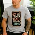 21st Birthday For Dad 21 Year Old Child Son Daughter Men's Casual T-Shirt Sport Grey
