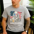 4th Of July Franklin Ben Drankin American Dad Men Women Men's Casual T-Shirt Sport Grey 4th Of July Franklin Ben Drankin American Dad Men Women Men's Casual T-Shirt Sport Grey