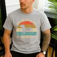 Ask Me About My Weiner Dachshund Dad Men's Casual T-Shirt Sport Grey