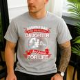 Asshole Dad And Smartass Daughter Best Friend For Life Men's Casual T-Shirt Sport Grey