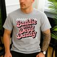 Baddie With A Dead Daddy Men's Casual T-Shirt Sport Grey