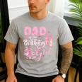 Ballerina Bday Dance Dad Of The Birthday Girl Ballet Dancer Men's Casual T-Shirt Sport Grey